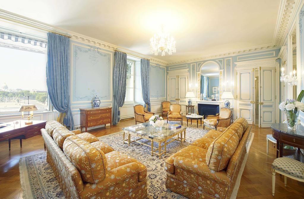 فندق باريسفي  فندق de Crillon الغرفة الصورة