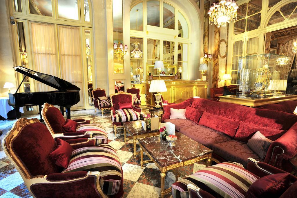 فندق باريسفي  فندق de Crillon المطعم الصورة