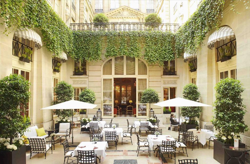 فندق باريسفي  فندق de Crillon المطعم الصورة